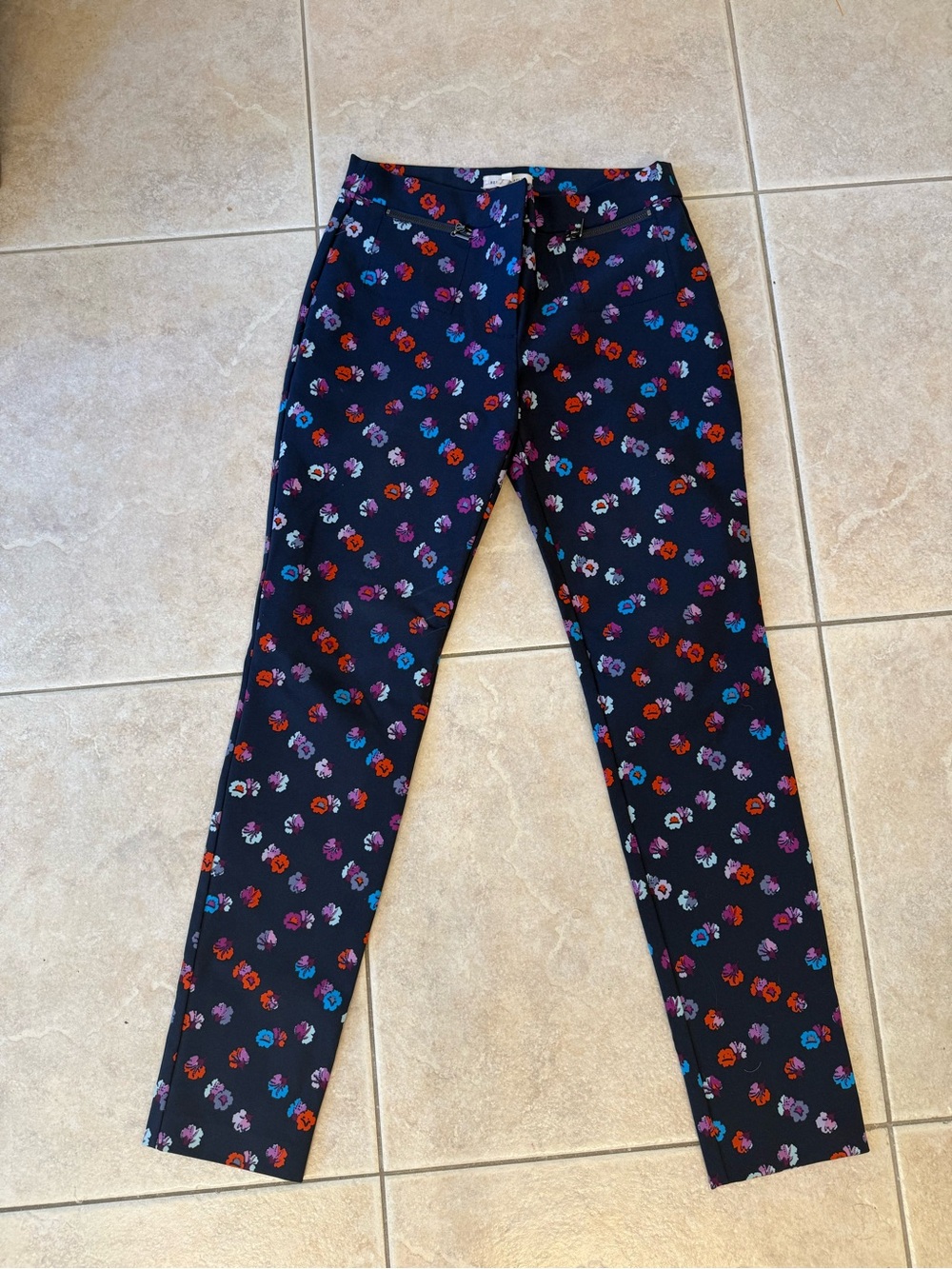 Rebecca Taylor floral pants - Picture 2 of 7
